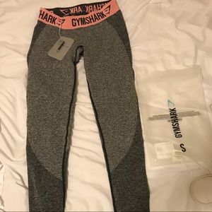 Gymshark Marl & Peach Pink leggings